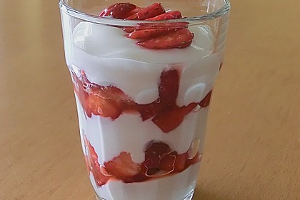 Erdbeeren mit Vanillequark 12