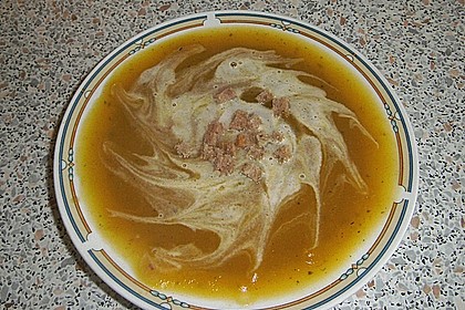 Fruchtige K&uuml;rbissuppe
