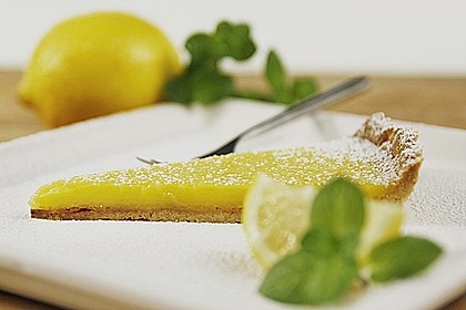 Sommerfrische Zitronentarte 1
