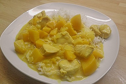 Fruchtiger Hähnchenauflauf 2