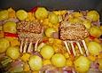 Lammkarrees mit geschmorter Mango