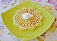 Knusprige Waffeln mit Maismehl