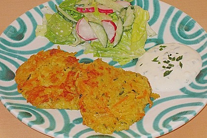 Curryreis - Gem&uuml;selaibchen mit Knoblauchdip
