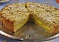 Streuselkuchen mit Pudding