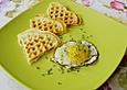 Knusprige Kartoffelwaffeln