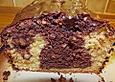 Kerniger Schwarz-Wei&szlig; Kuchen