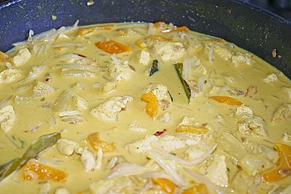Fruchtiges H&uuml;hnchencurry 1
