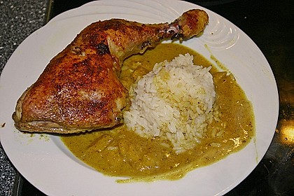 Fruchtiges H&uuml;hnchencurry 3