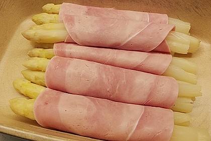 Spargelp&auml;ckchen aus dem Backofen