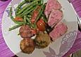 Mariniertes Schweinefilet mit mediterranen Kr&auml;utern