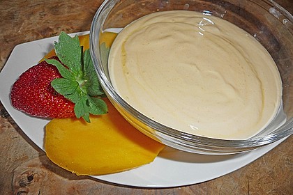 Papaya - Honig Quark mit Mango