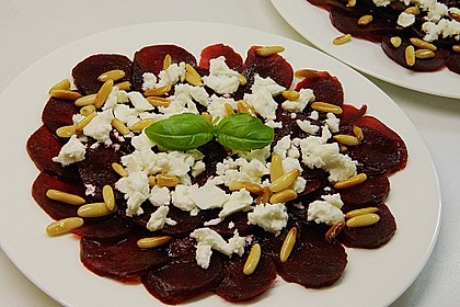 Rote Bete Salat mit Schafk&auml;se & Balsamico - Dressing 1