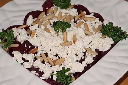 Rote Bete Salat mit Schafk&auml;se & Balsamico - Dressing 2