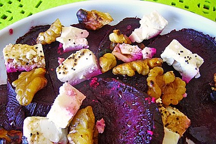 Rote Bete Salat mit Schafk&auml;se & Balsamico - Dressing 7