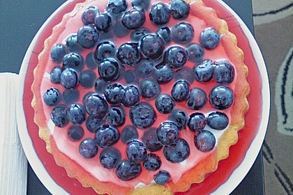Fruchtig frischer Heidelbeerkuchen