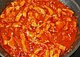 "el pavo" mit Ingwer und Tomaten