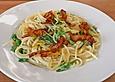 Pasta mit Rauke und Limette