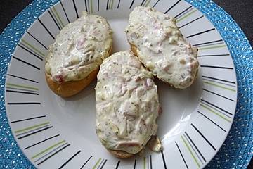 Flammkuchen - Partybrötchen