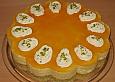 Pistazien - Pfirsichcreme - Torte