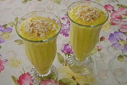 Mango - Kokosnuss Mousse