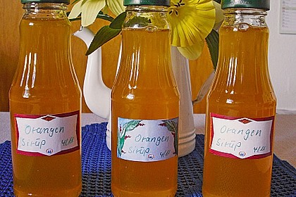 Orangensirup