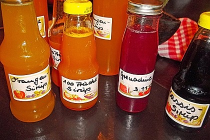 Orangensirup 1