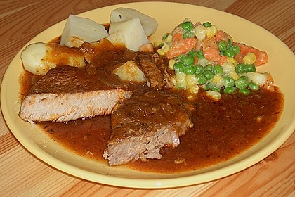 Th&uuml;ringer Sonntagsbraten halb und halb