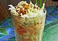 Chinakohl Schichtsalat
