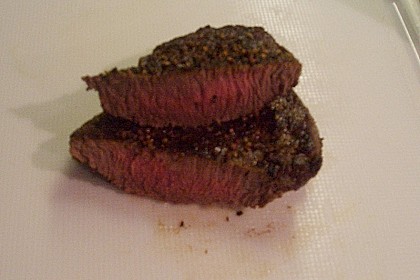 Rindersteaks -sanft garen mit Niedrigtemperatur-