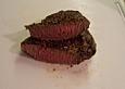 Rindersteaks -sanft garen mit Niedrigtemperatur-