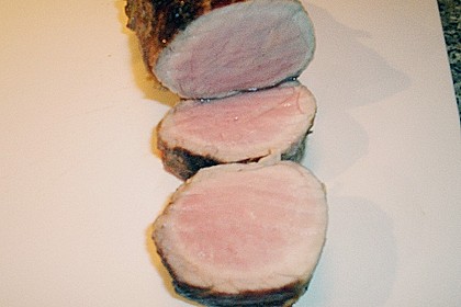 Schweinefilet mit Blattspinat und Champignons 2