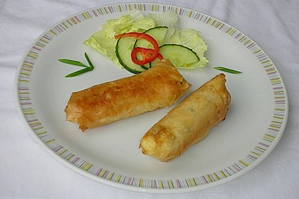 Sigara B&ouml;rek mit Schafsk&auml;sef&uuml;llung 1