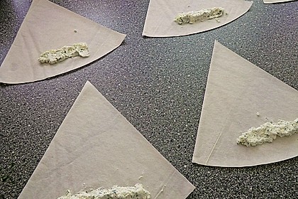 Sigara B&ouml;rek mit Schafsk&auml;sef&uuml;llung 2