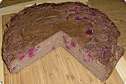 Himbeer - Kokosraspel - Mais Kuchen