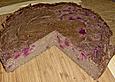 Himbeer - Kokosraspel - Mais Kuchen