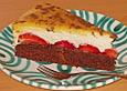 Erdbeer - Schoko - Torte mit Eierlik&ouml;rspiegel