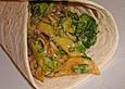 Wraps mit Waldpilzen, N&uuml;ssen und Schnittlauchdressing