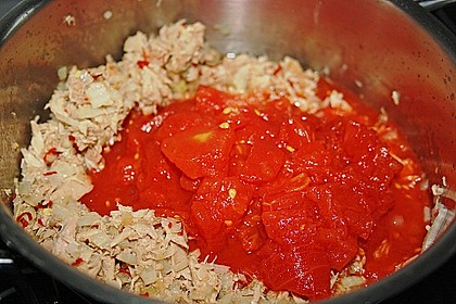 Feurige Tonno Bolognese a la Papa 8