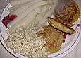 Kichererbsen - M&ouml;hren - Ziegenk&auml;se Bratlinge