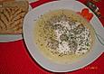 Rieslingsuppe mit Bratwurstkl&ouml;&szlig;chen