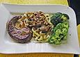 Kalbsleber mit Steinpilzso&szlig;e und Sp&auml;tzle