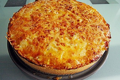 Spargelquiche mit Schinken 4