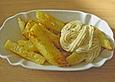 Pommes frites mit Mayonnaise