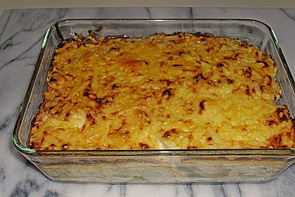 Spargel - Kartoffelauflauf