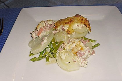 Spargel - Kartoffelauflauf 1
