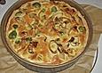 Rosenkohl - Zwiebel Quiche