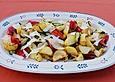 Gegrillter Kartoffelmix