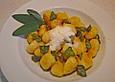 K&uuml;rbis Gnocchi mit Salbeibutter