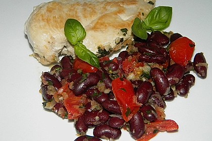 H&auml;hnchenbrust mit Kidneybohnen