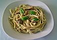 Nudeln mit Lachs